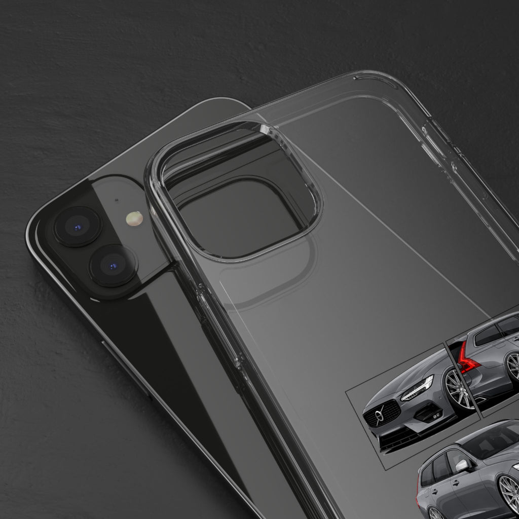 GREY VOLVO V90 PHONE CASES