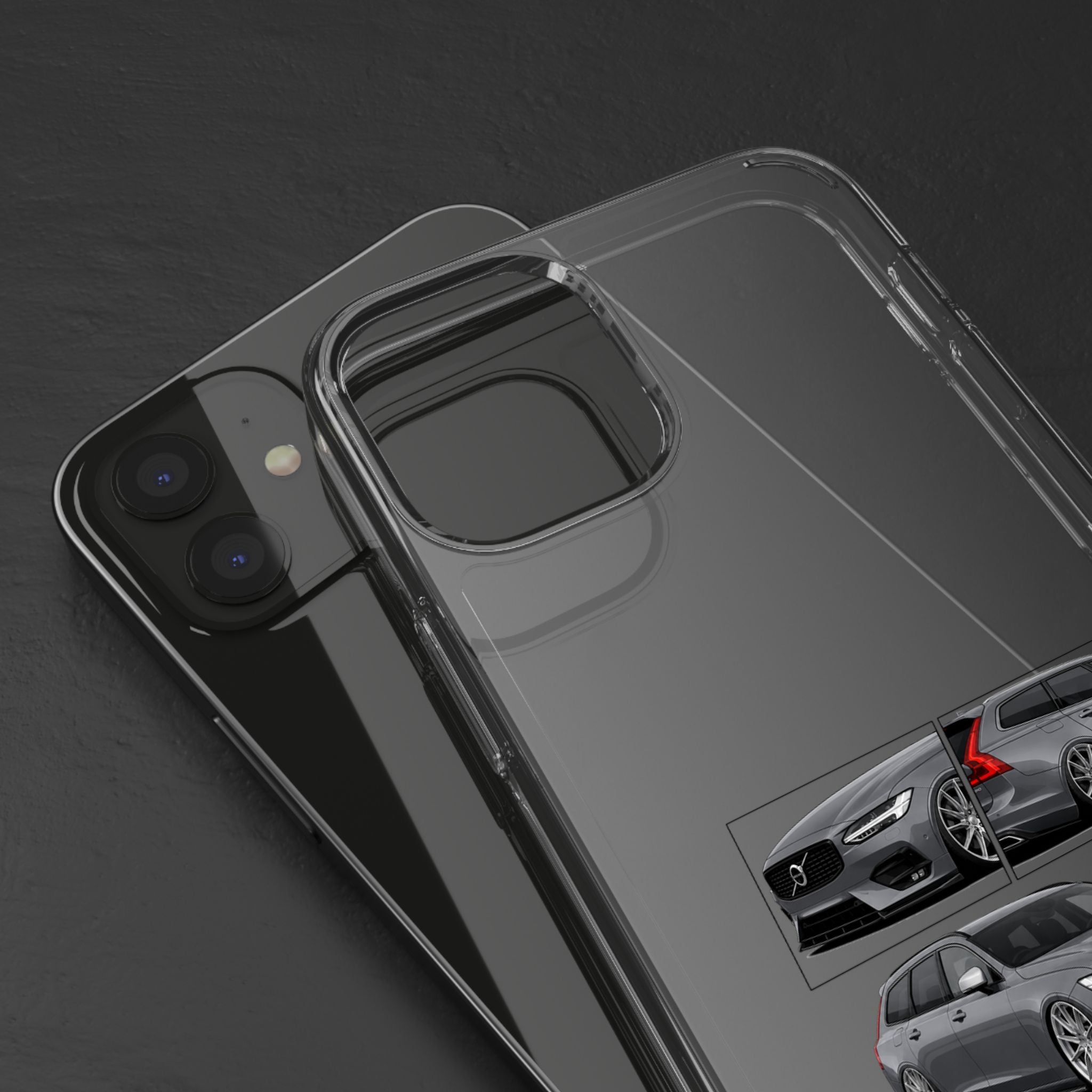 GREY VOLVO V90 PHONE CASES