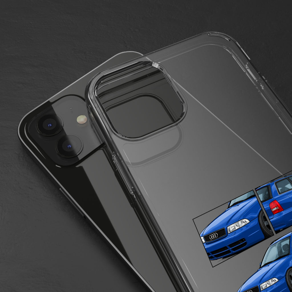 BLUE AUDI A4 B5 AVANT PHONE CASE