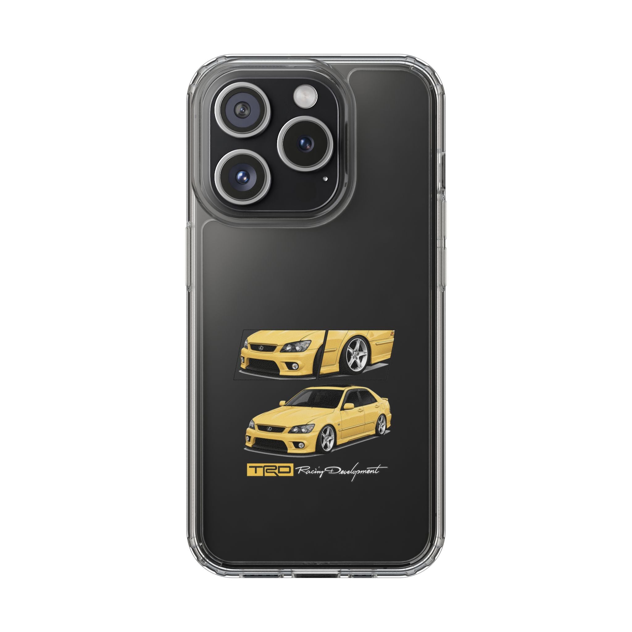 YELLOW LEXUS IS200 PHONE CASES