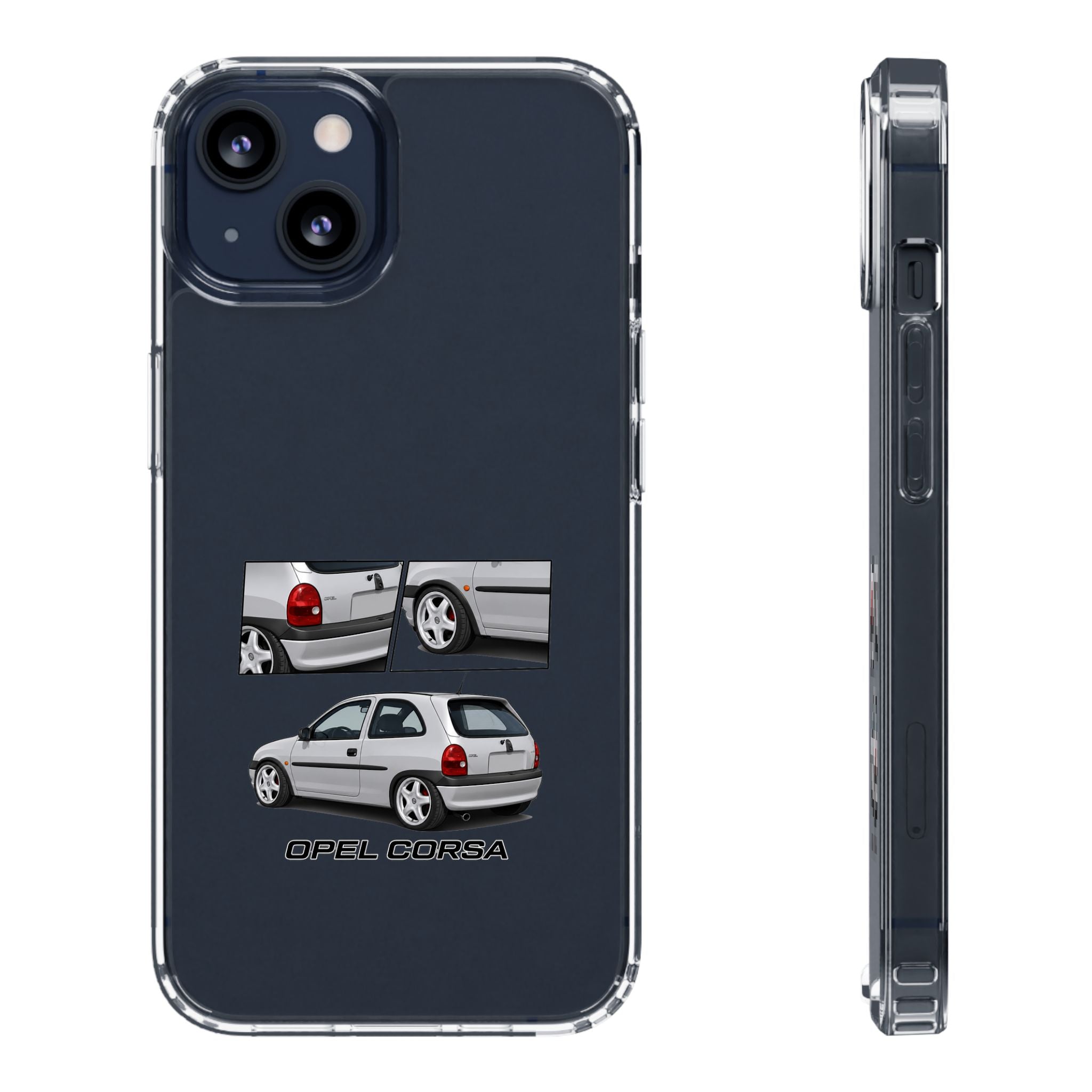 SILVER CORSA B PHONE CASES