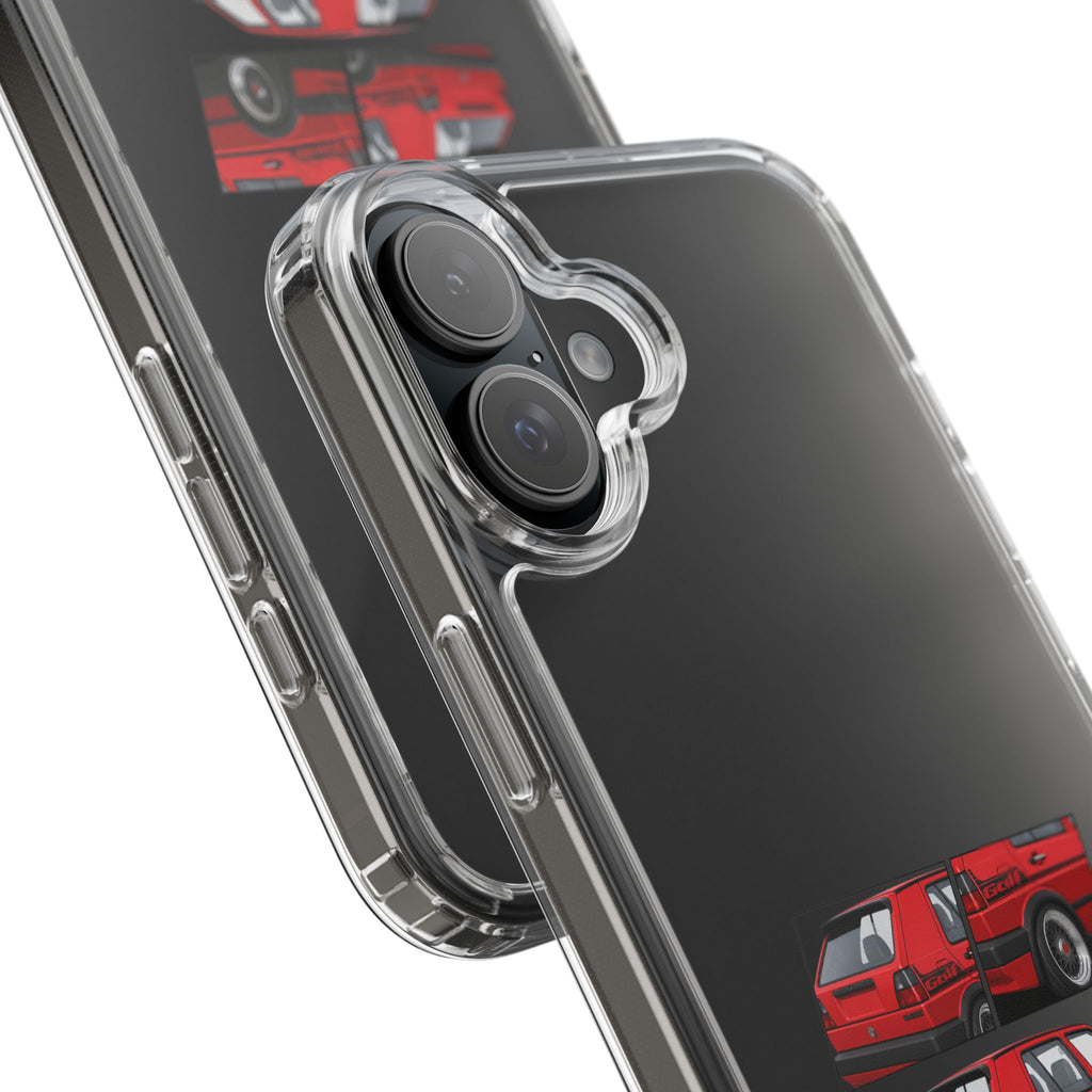 RED MK2 GOLF PHONE CASES