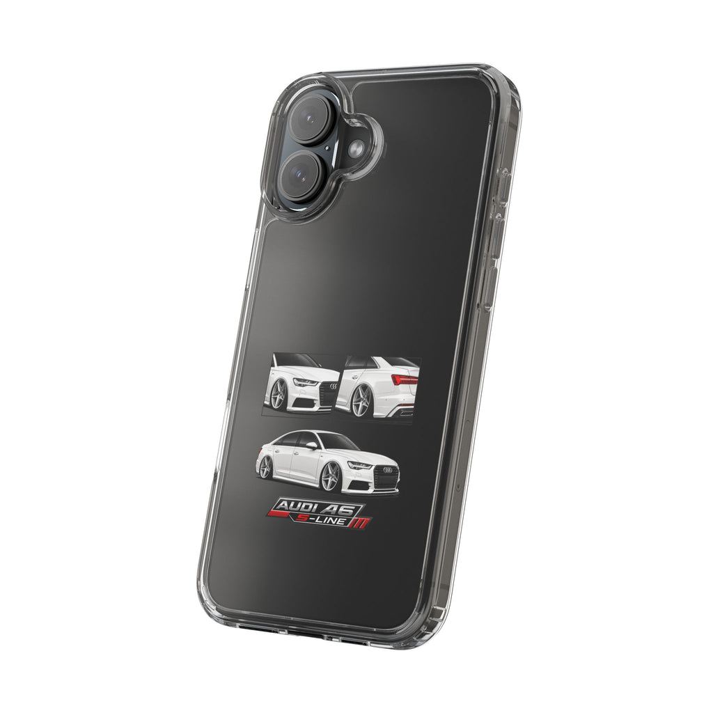 WHITE AUDI A6 PHONE CASES