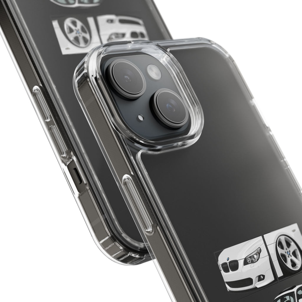 WHITE E60 PHONE CASES