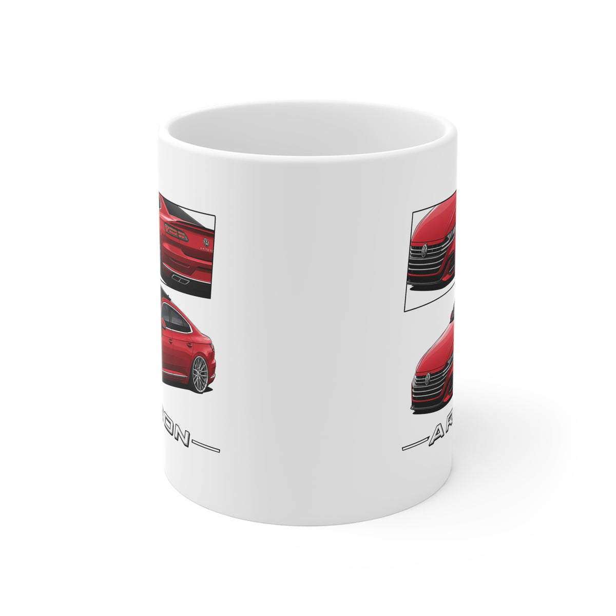 RED VW ARTEON MUG