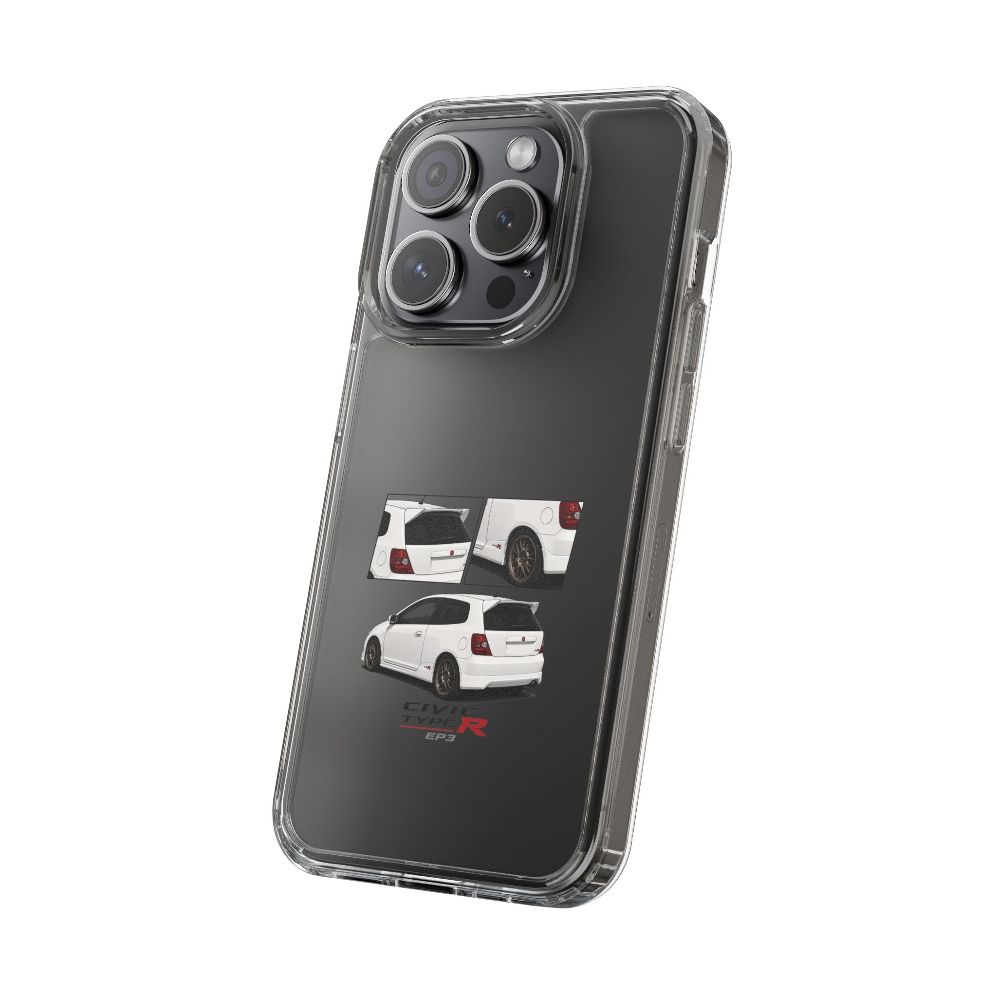 WHITE EP3 TYPE R PHONE CASES