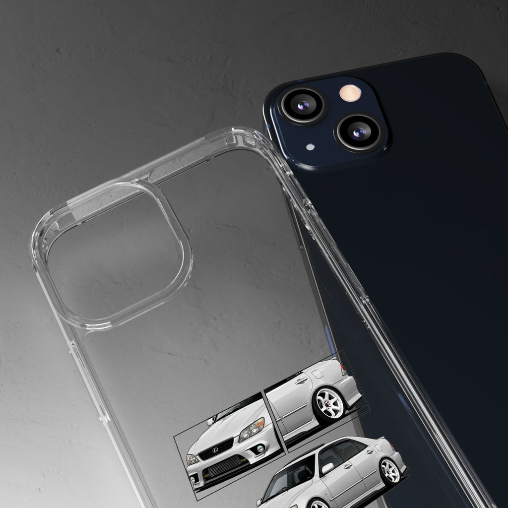 SILVER LEXUS IS200 PHONE CASES