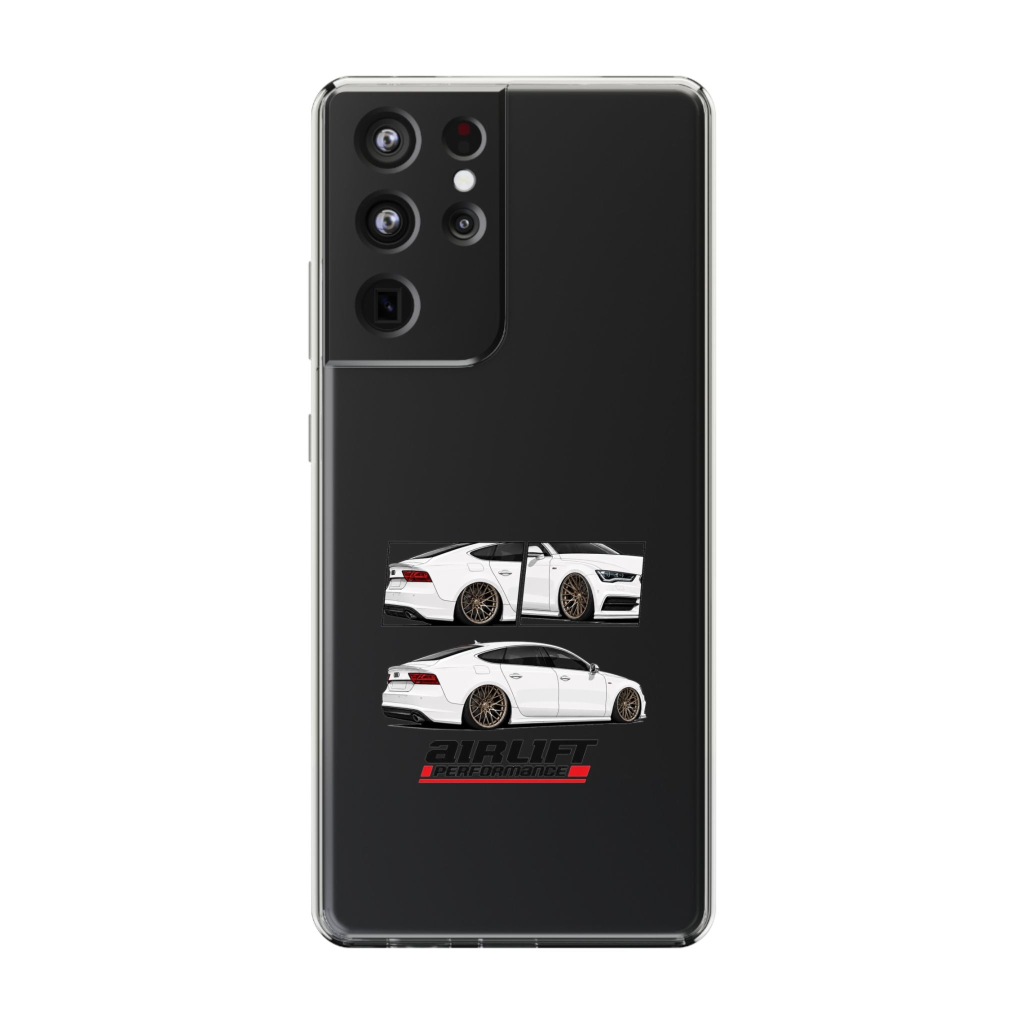 WHITE AUDI A7 PHONE CASES