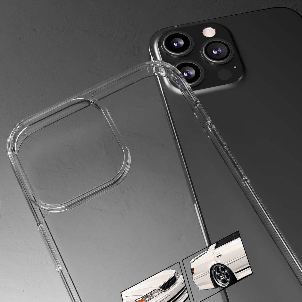 WHITE TOYOTA JZX100 MK2 PHONE CASES