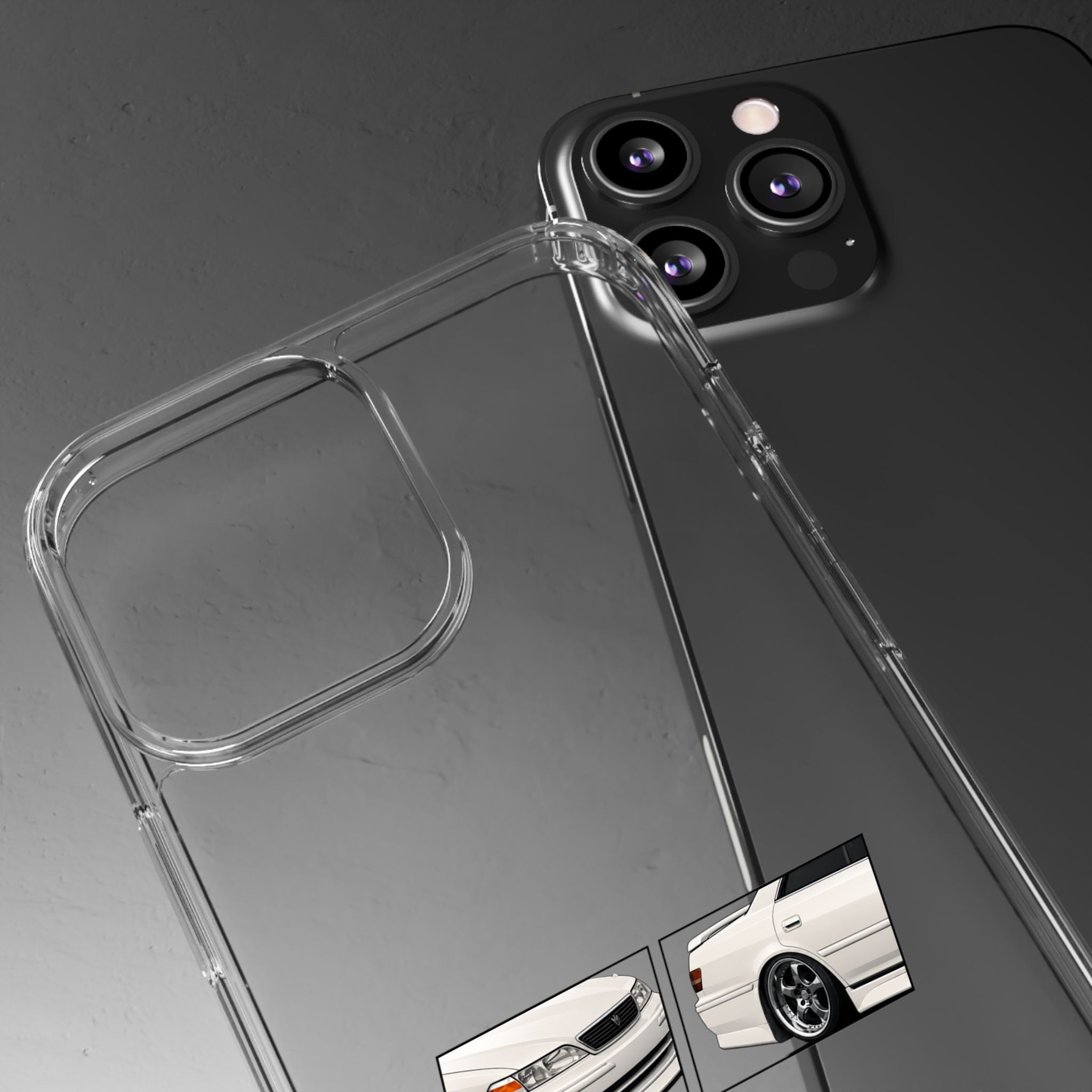 WHITE TOYOTA JZX100 MK2 PHONE CASES