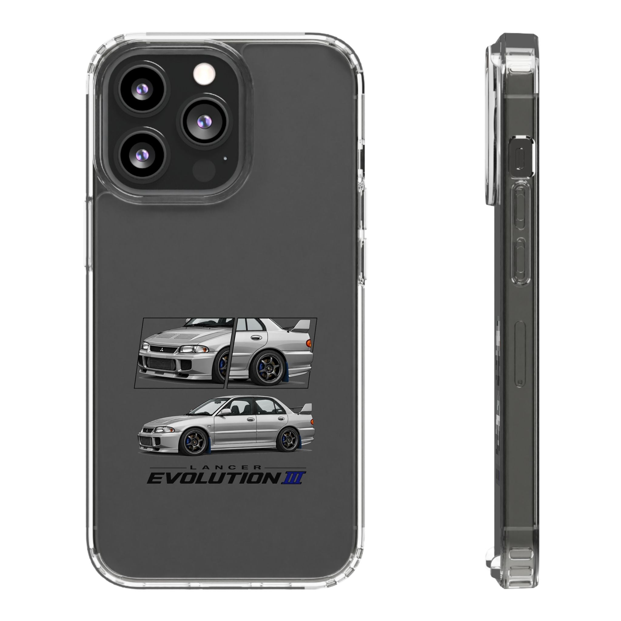 SILVER EVO 3 PHONE CASES