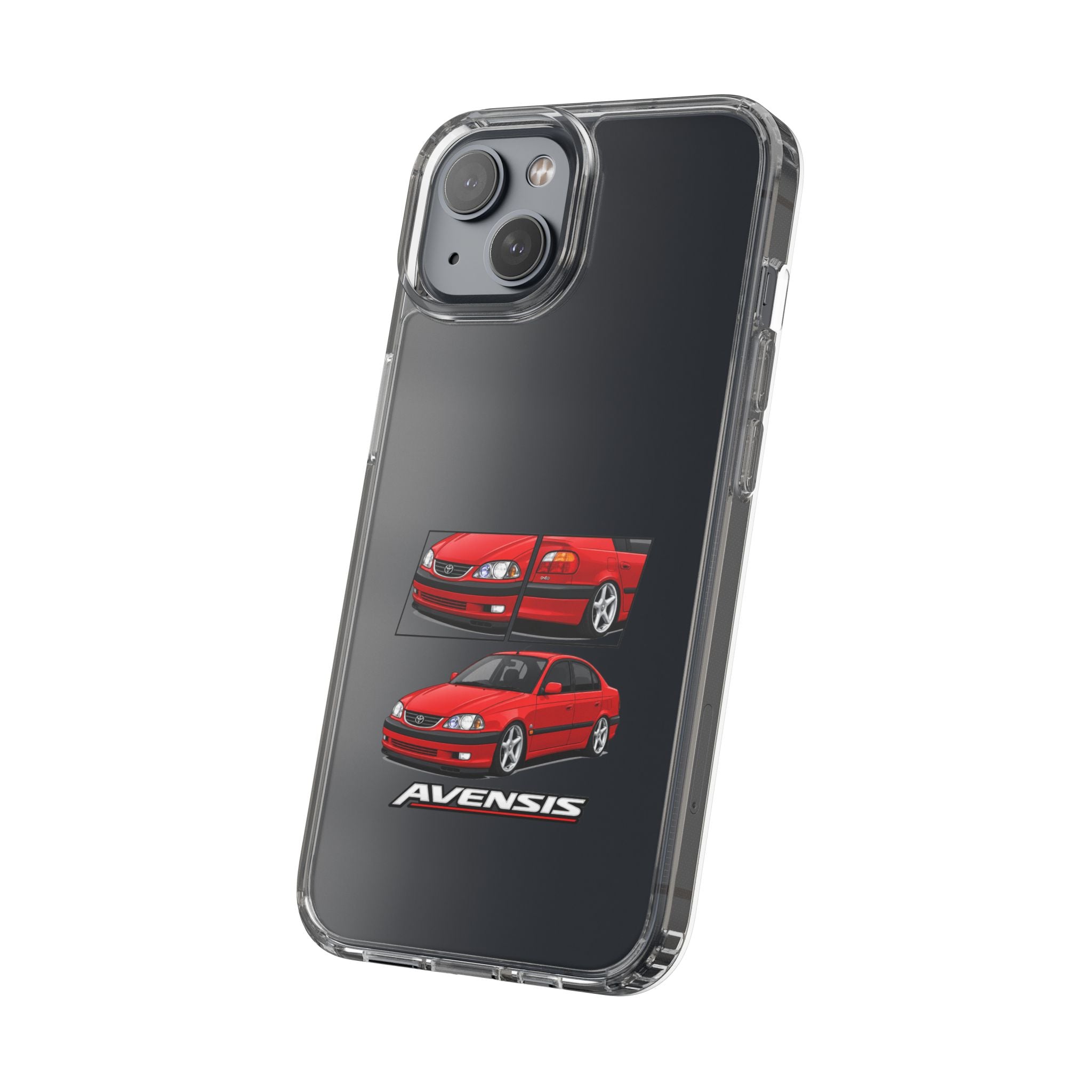 RED TOYOTA AVENSIS PHONE CASES