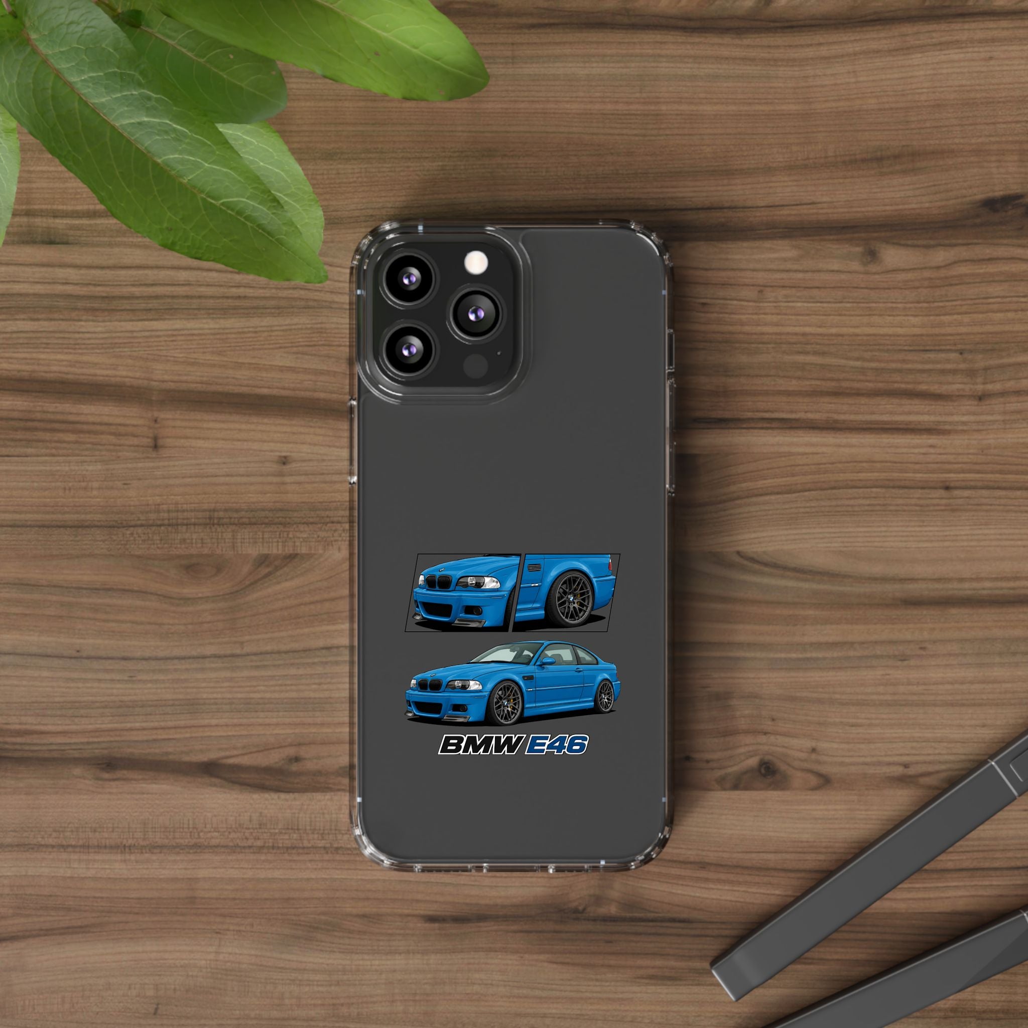 BLUE M3 E46 PHONE CASES