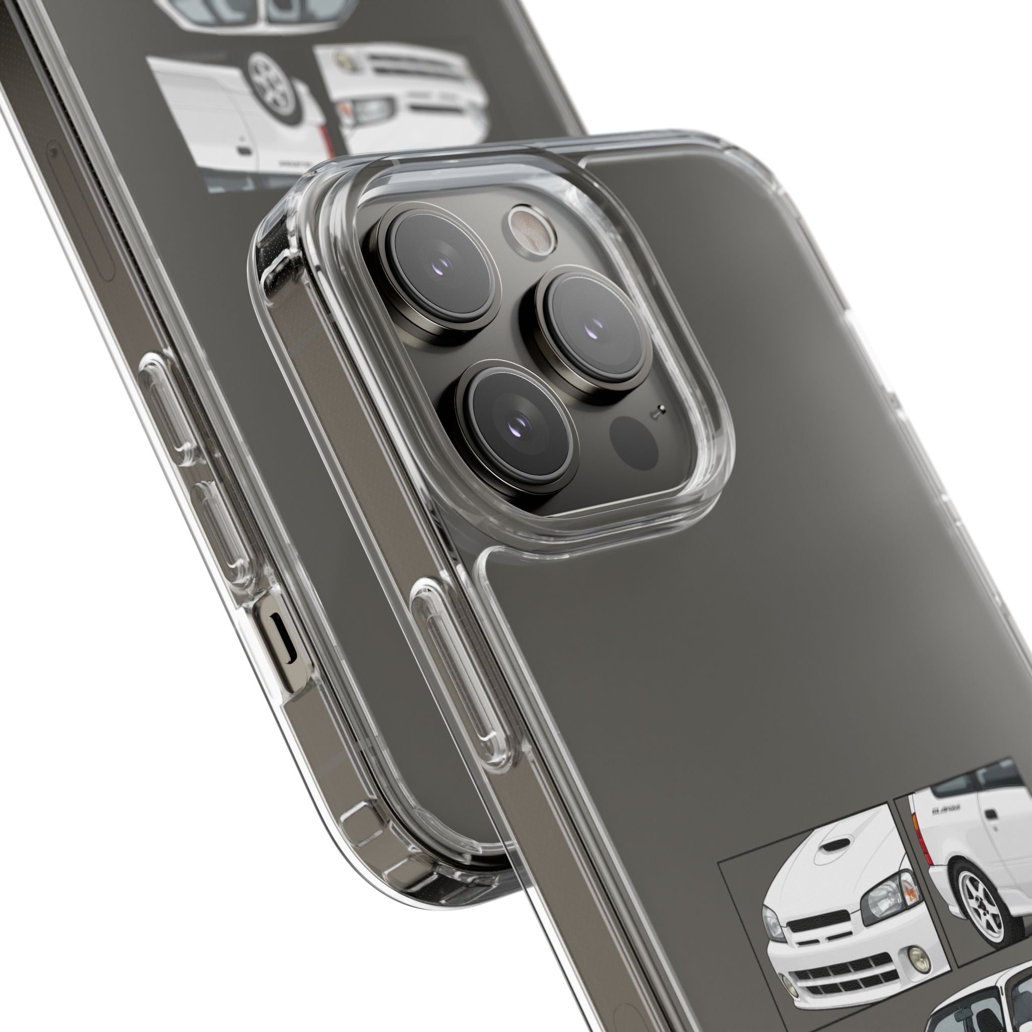 WHITE TOYOTA GLANZA PHONE CASES