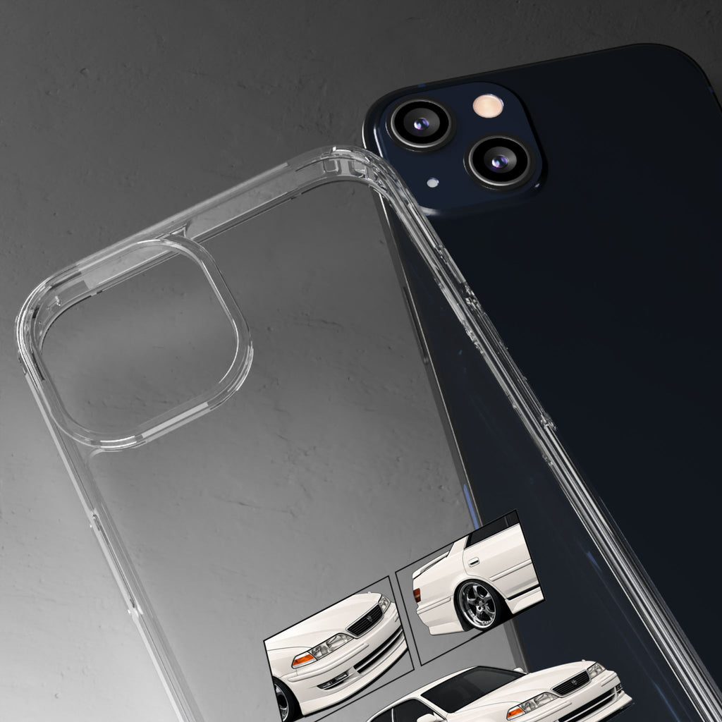 WHITE TOYOTA JZX100 MK2 PHONE CASES