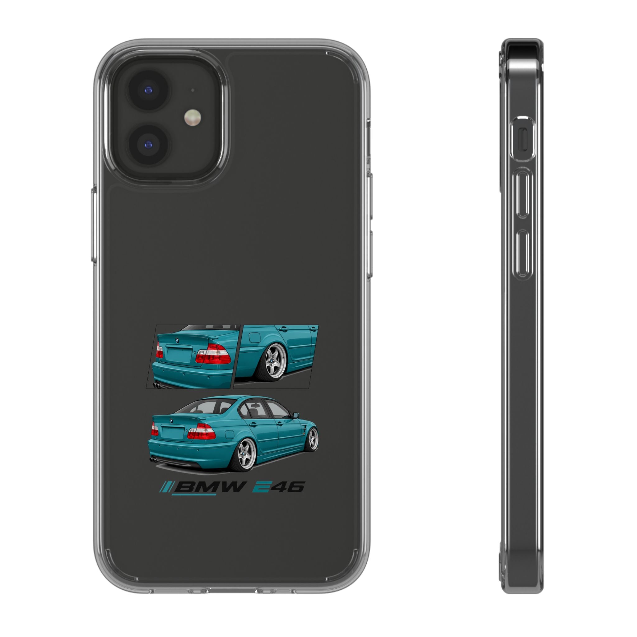 TURQUOISE BMW E46 PHONE CASES