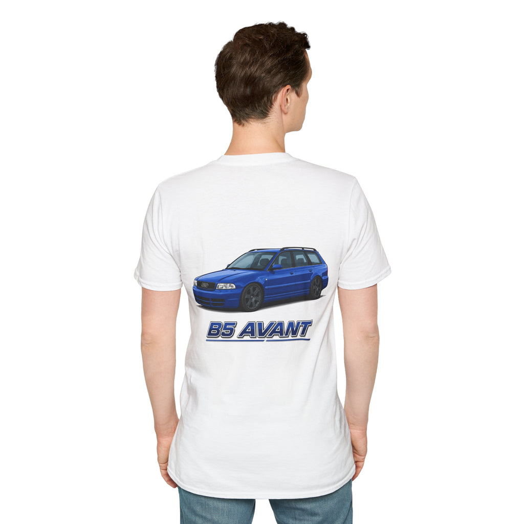 BLUE AUDI A4 B5 AVANT T-SHIRT