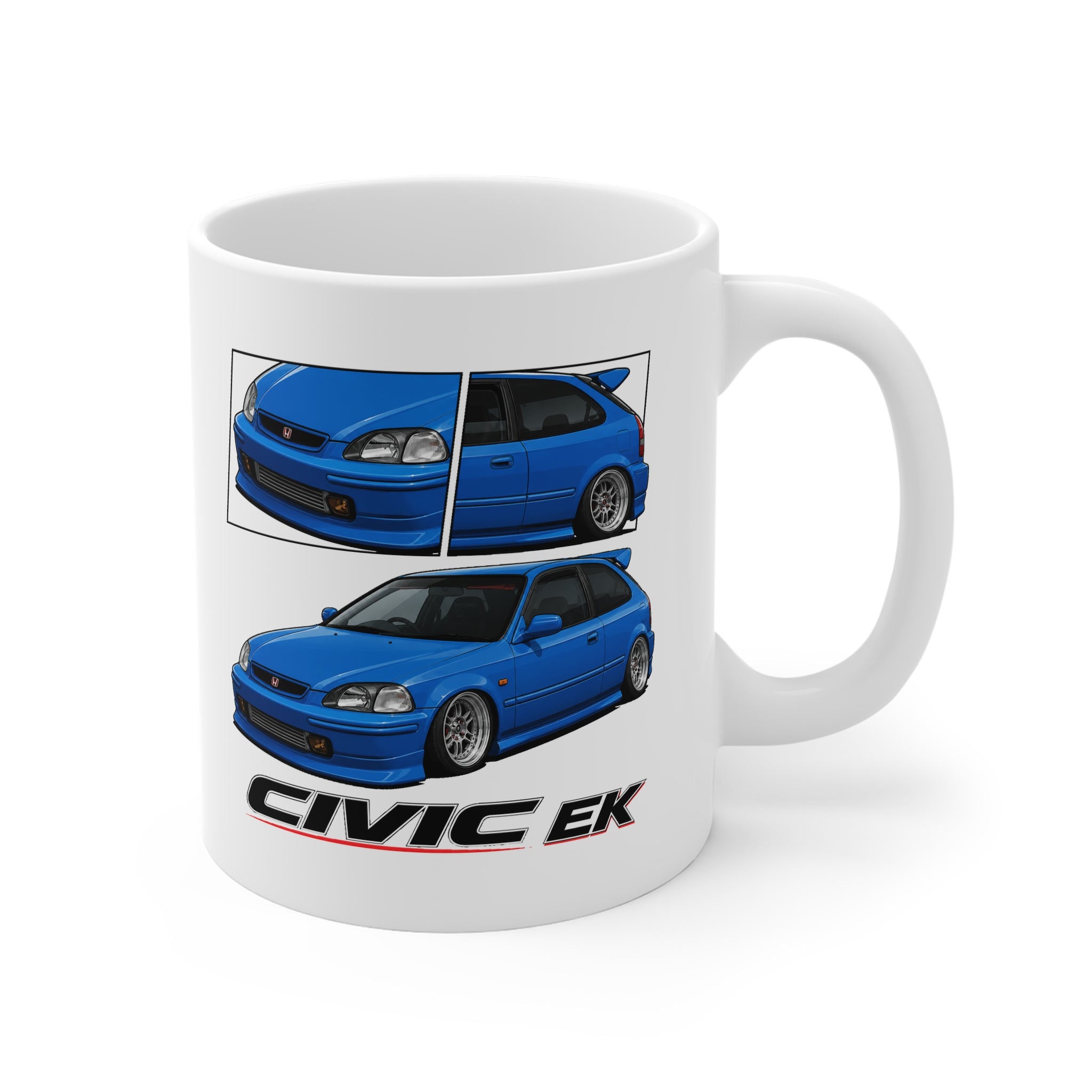 BLUE HONDA CIVIC EK9 MUG