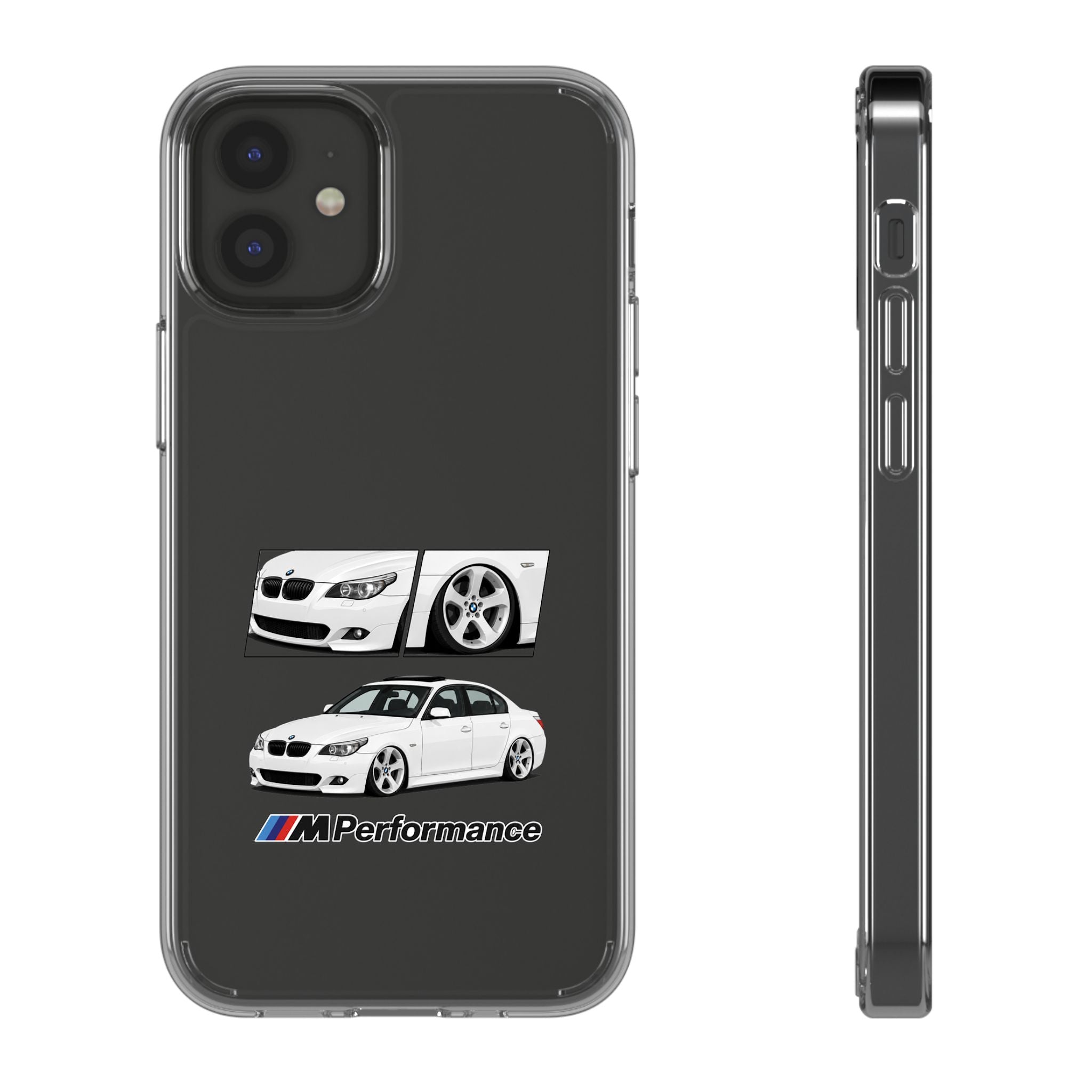 WHITE E60 PHONE CASES