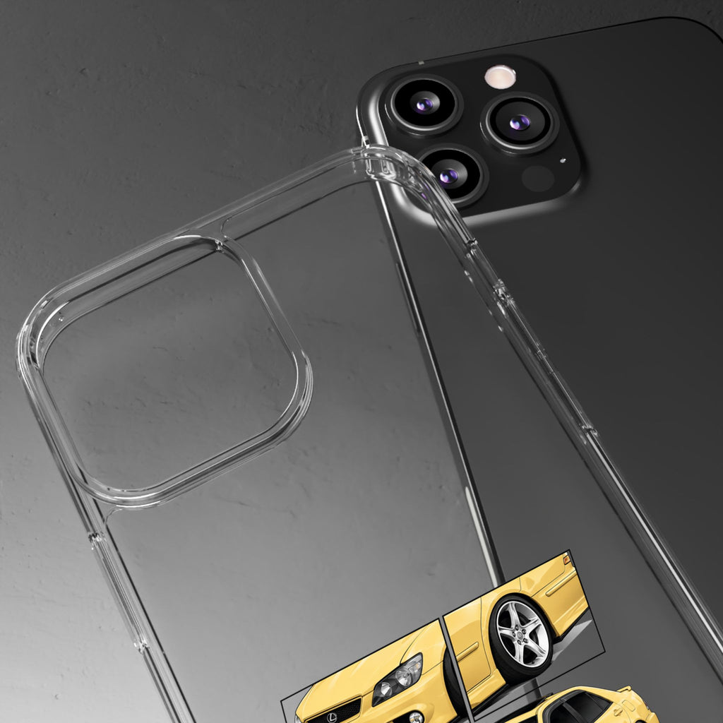 YELLOW LEXUS IS200 PHONE CASES