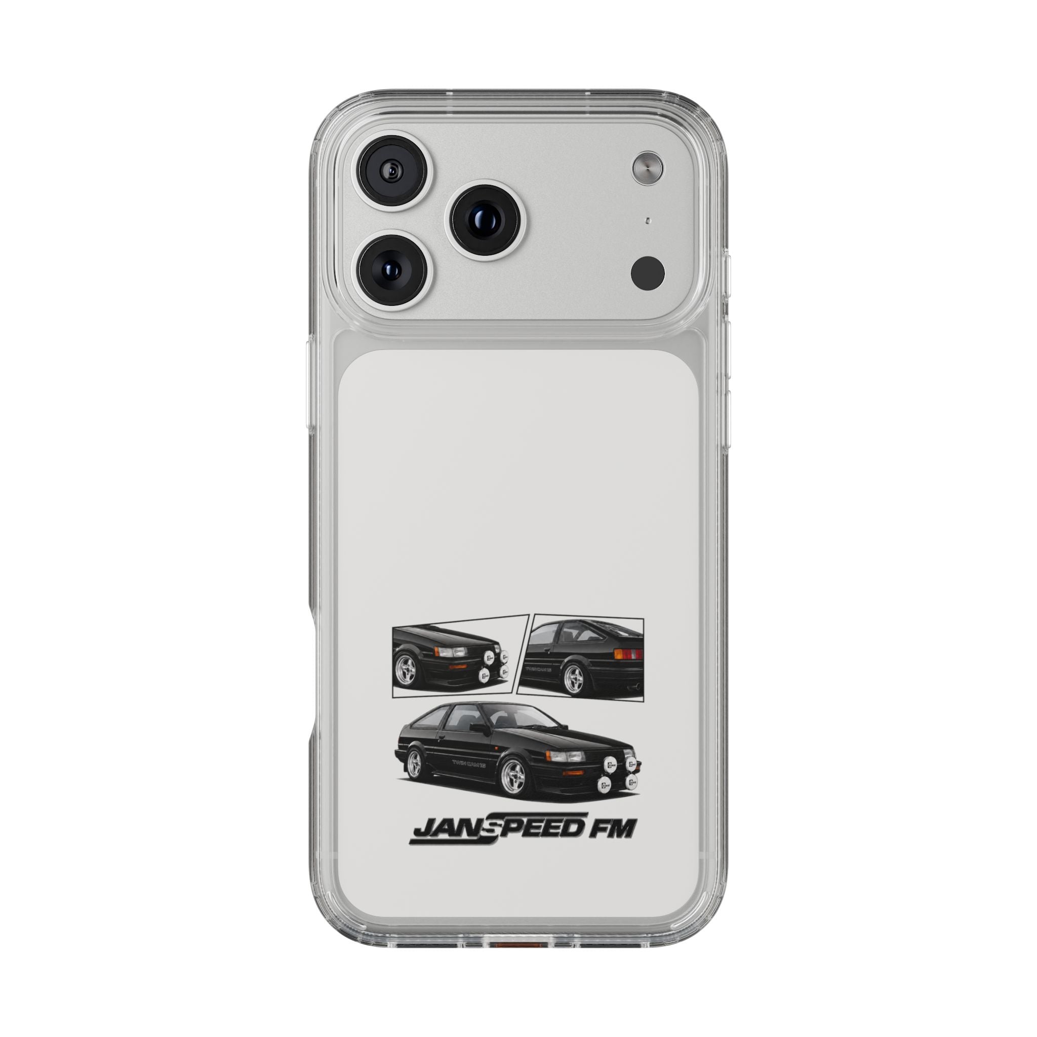 BLACK AE86 TWINCAM PHONE CASES
