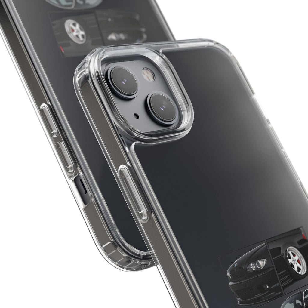BLACK BMW E46 PHONED CASES