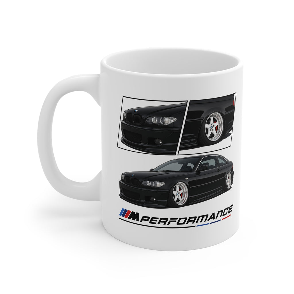 BLACK BMW E46 MUG
