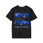 JAZZ BLUE VW MK4 GOLF T-SHIRT