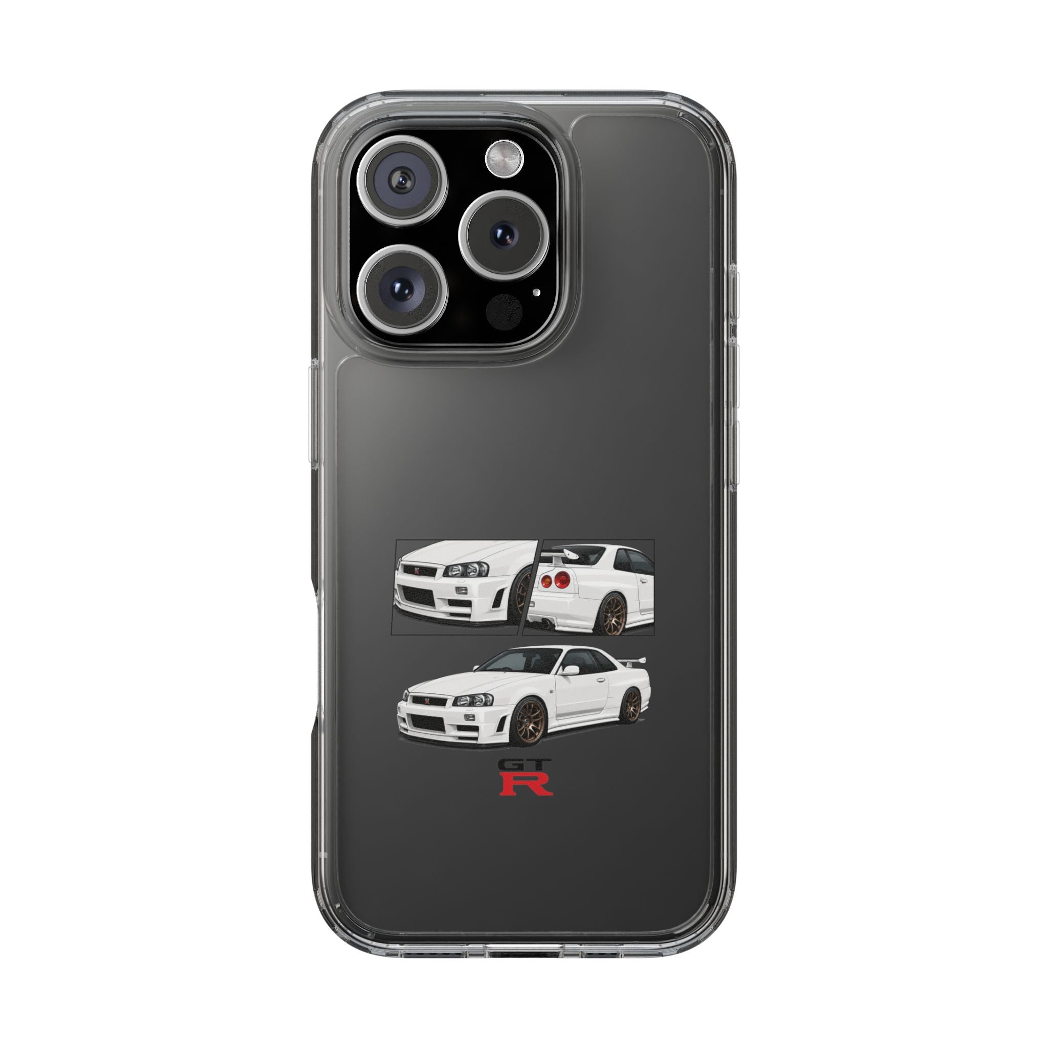 WHITE R34 GTR PHONE CASES