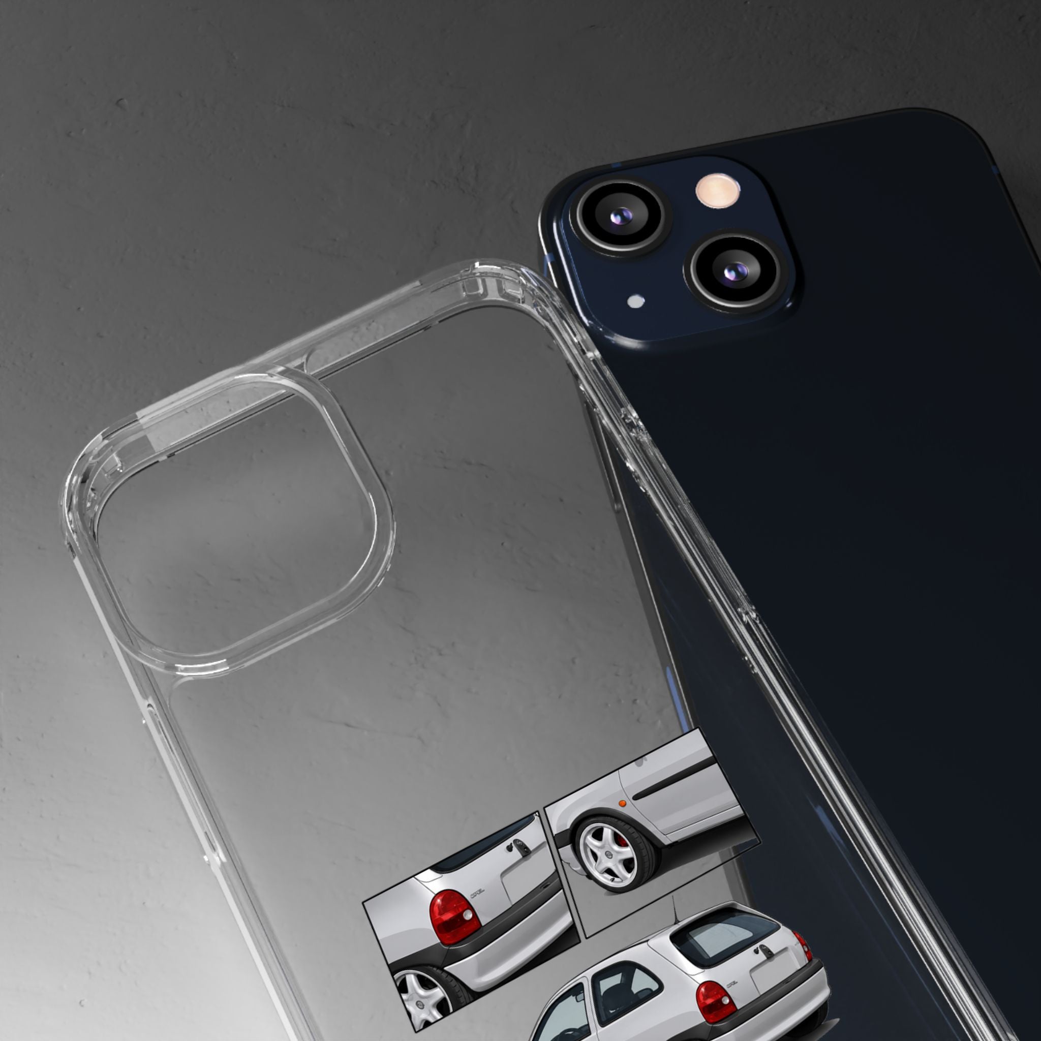 SILVER CORSA B PHONE CASES