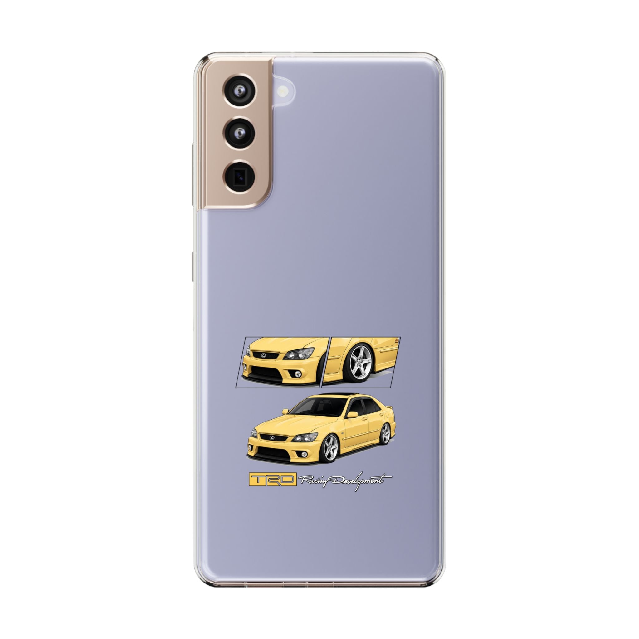 YELLOW LEXUS IS200 PHONE CASES