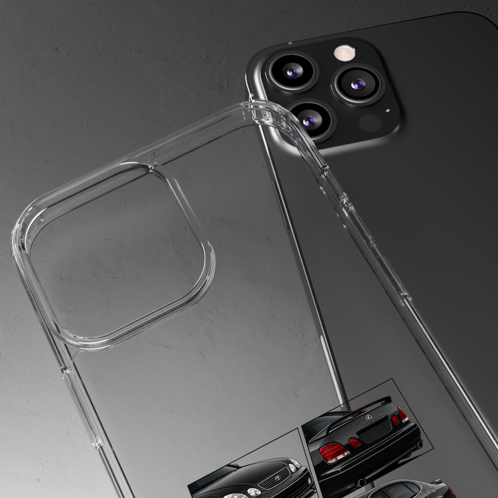 BLACK TOYOTA ARISTO PHONE CASES