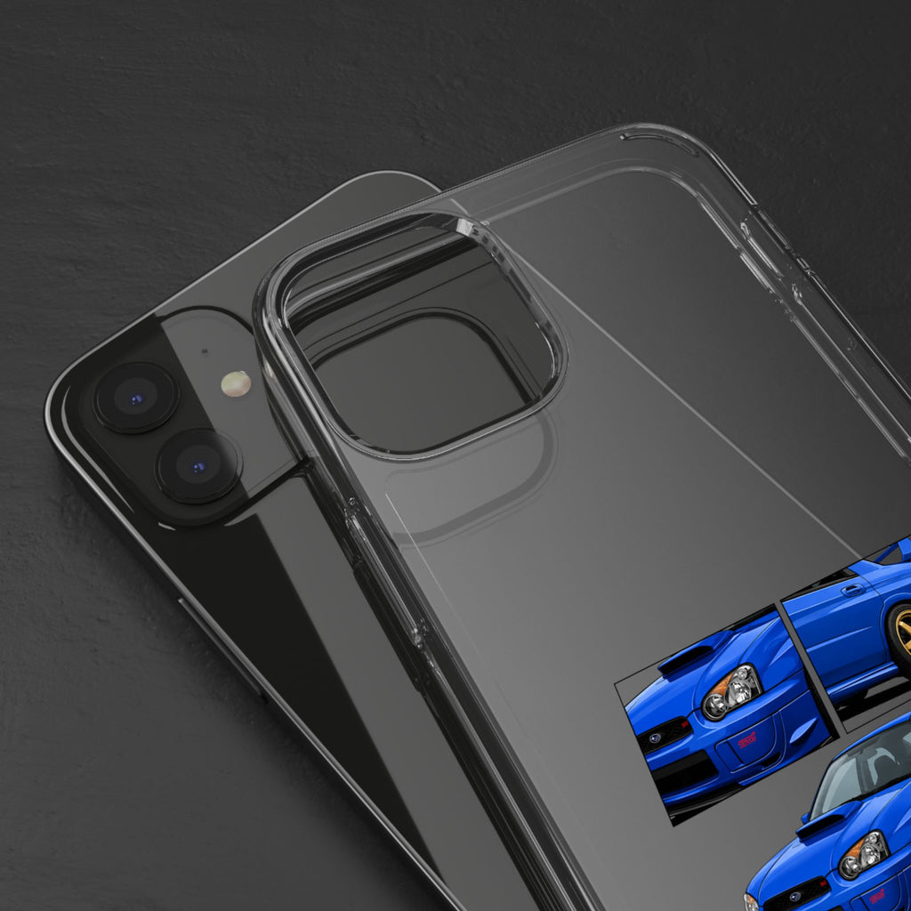 BLUE IMPREZA STI PHONE CASES