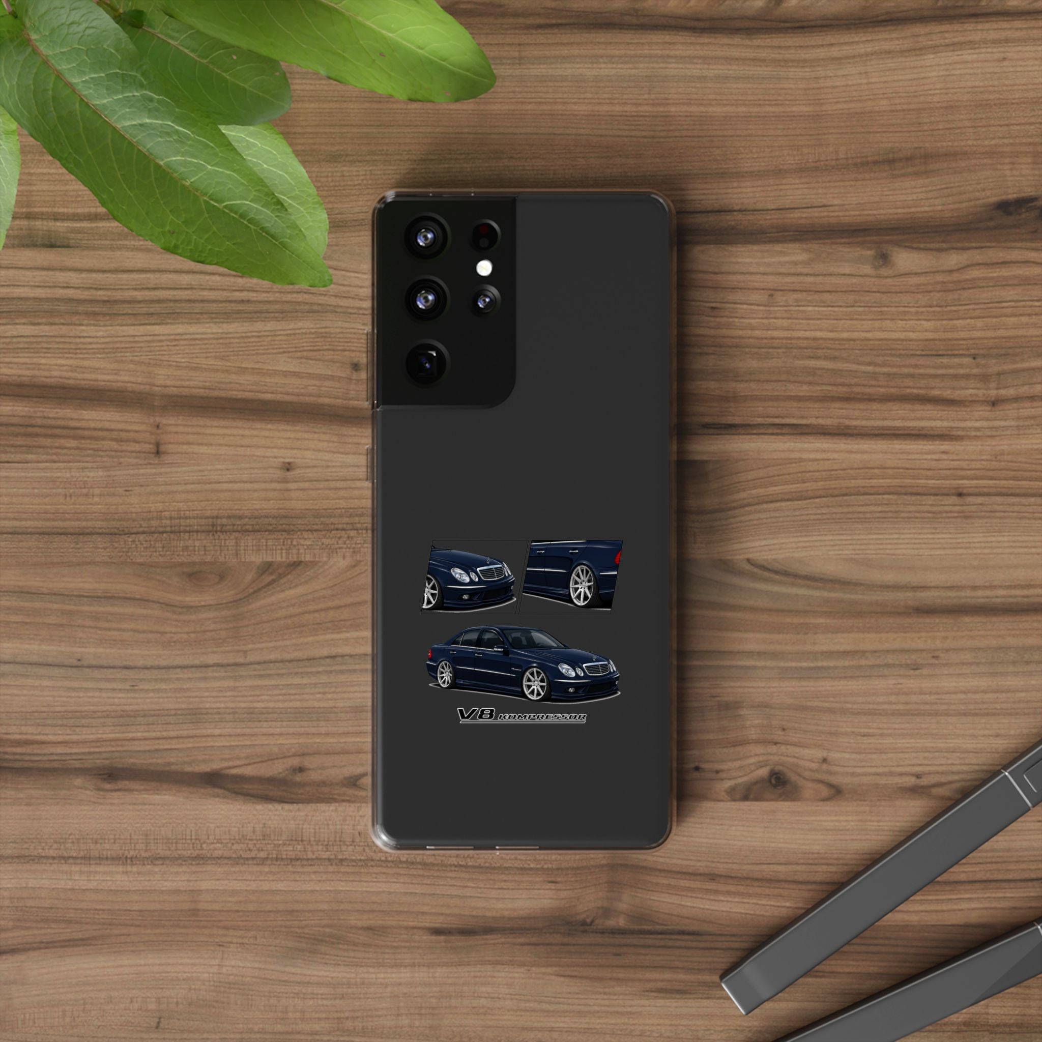 BLUE MERC V8 KOMPRESSOR PHONE CASES