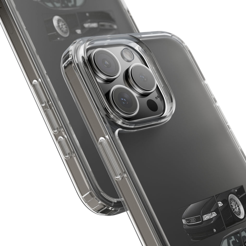 BLACK B5 AUDI A4 PHONE CASES