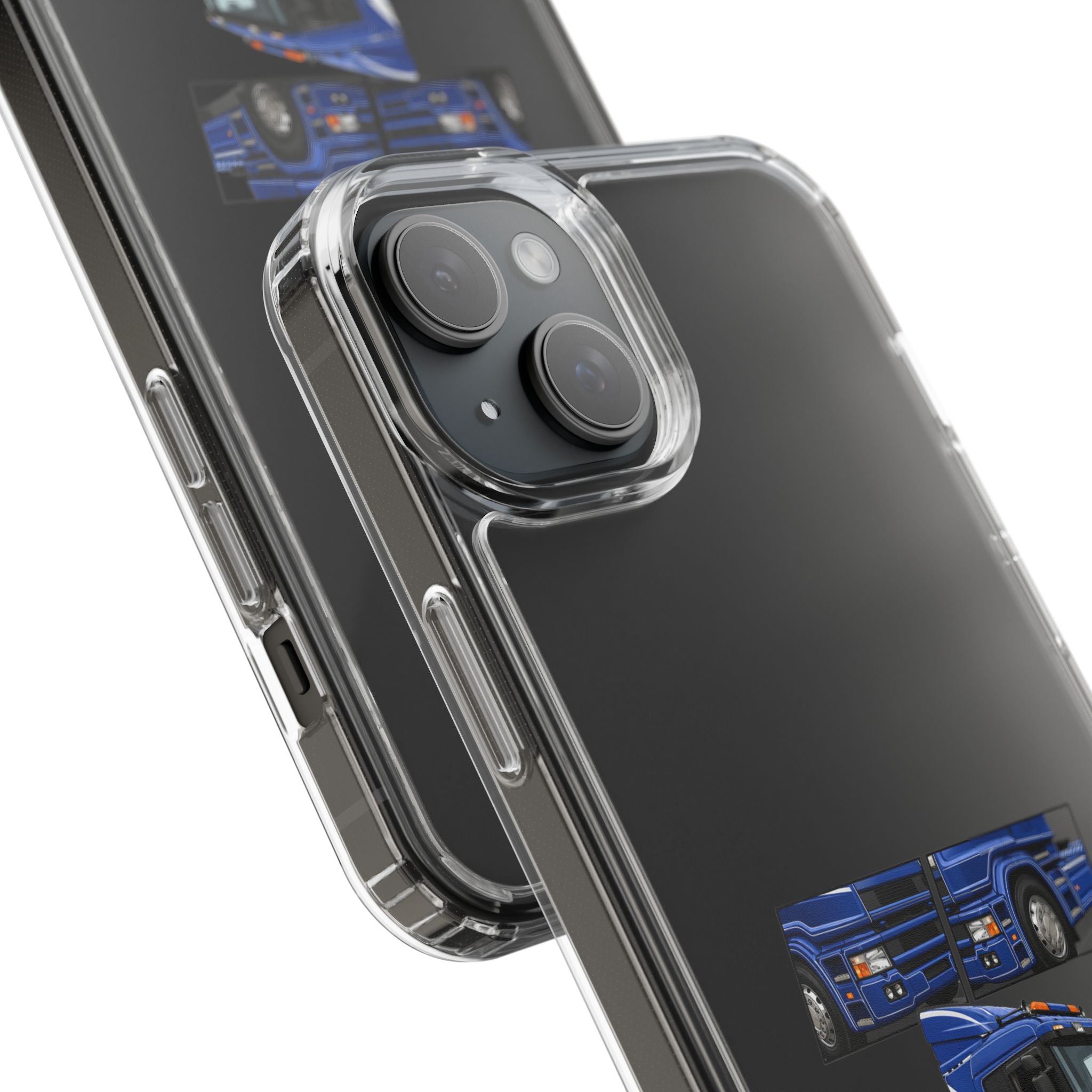 BLUE SCANIA 124 PHONE CASES