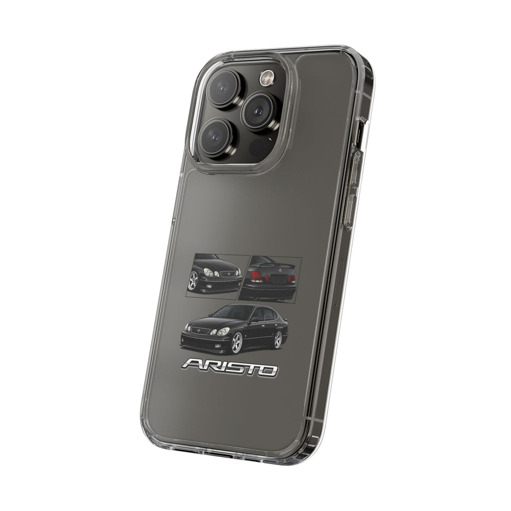 BLACK TOYOTA ARISTO PHONE CASES