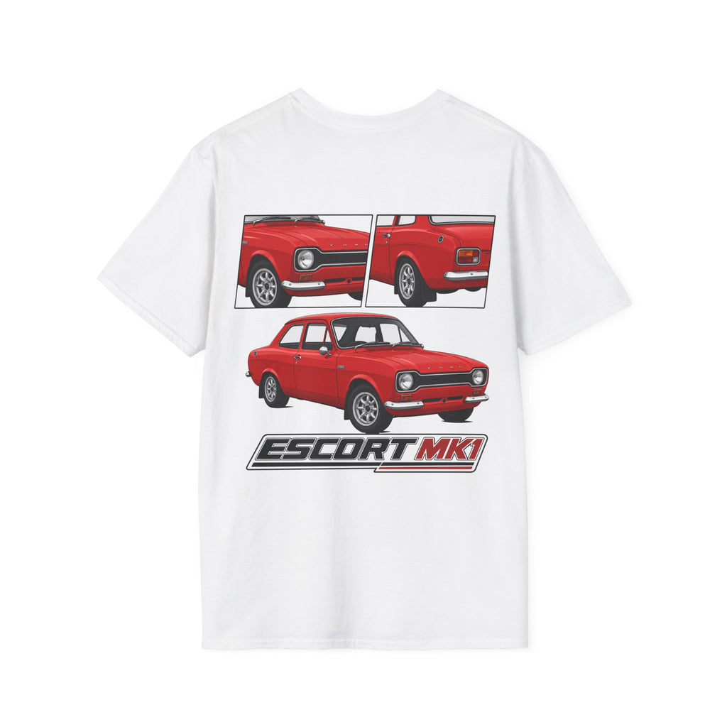 RED FORD ESCORT MK1 T-SHIRT