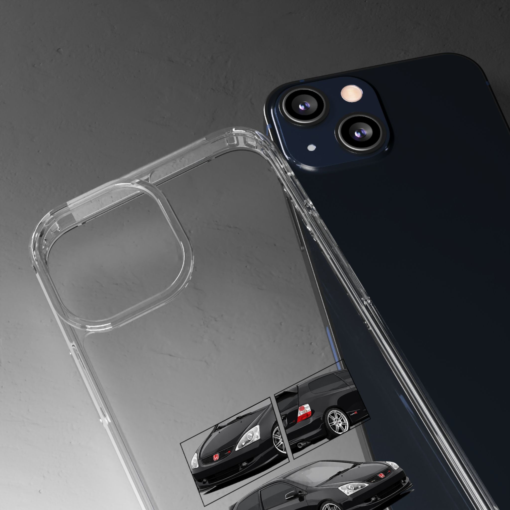 BLACK EP3 TYPE R PHONE CASES