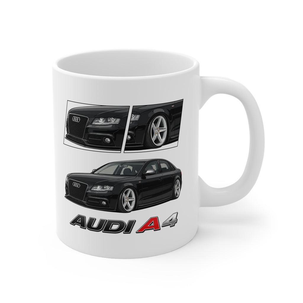 BLACK B8 AUDI A4 MUG