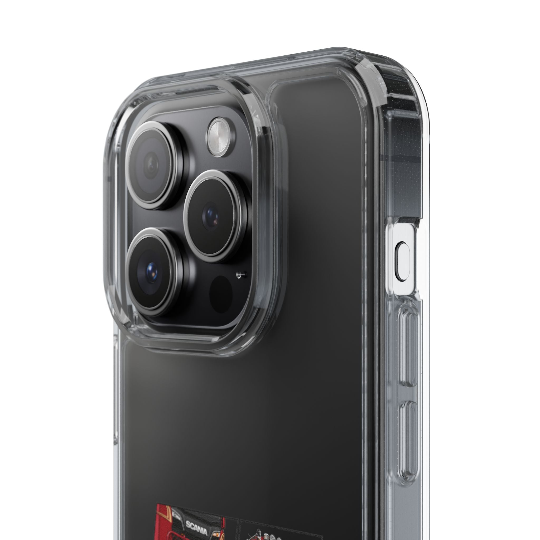 2 RED SCANIA S-SERIES PHONE CASES