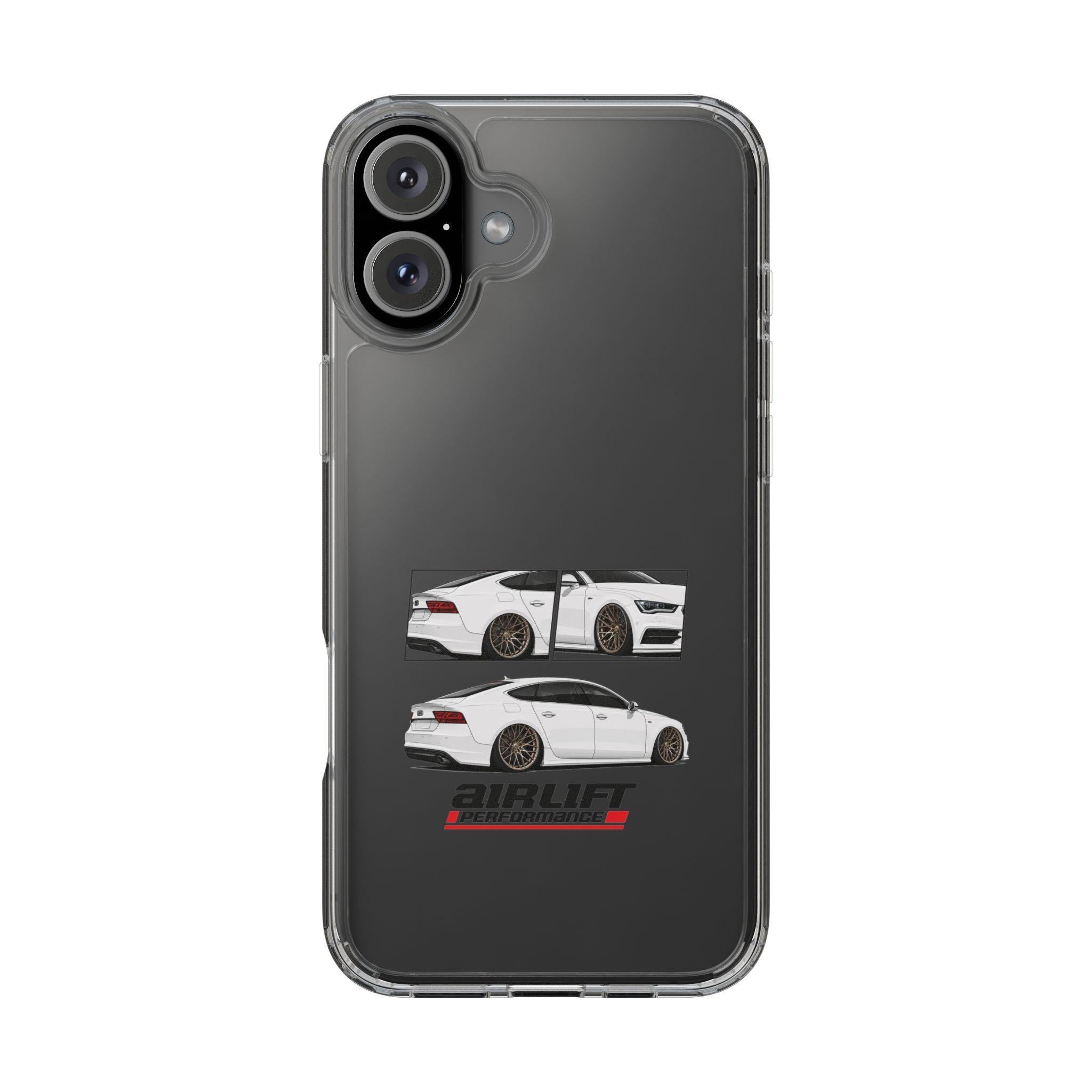 WHITE AUDI A7 PHONE CASES