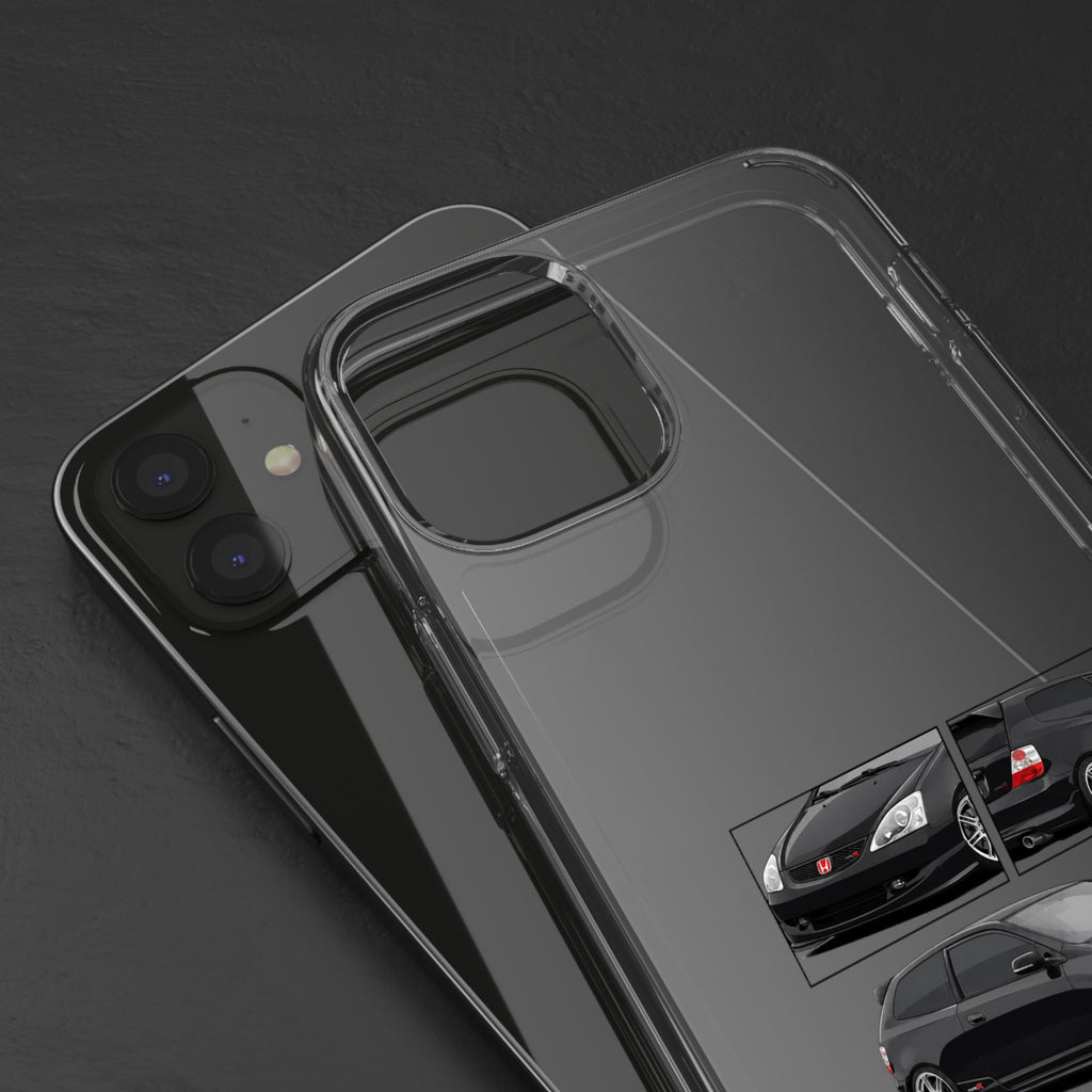 BLACK EP3 TYPE R PHONE CASES