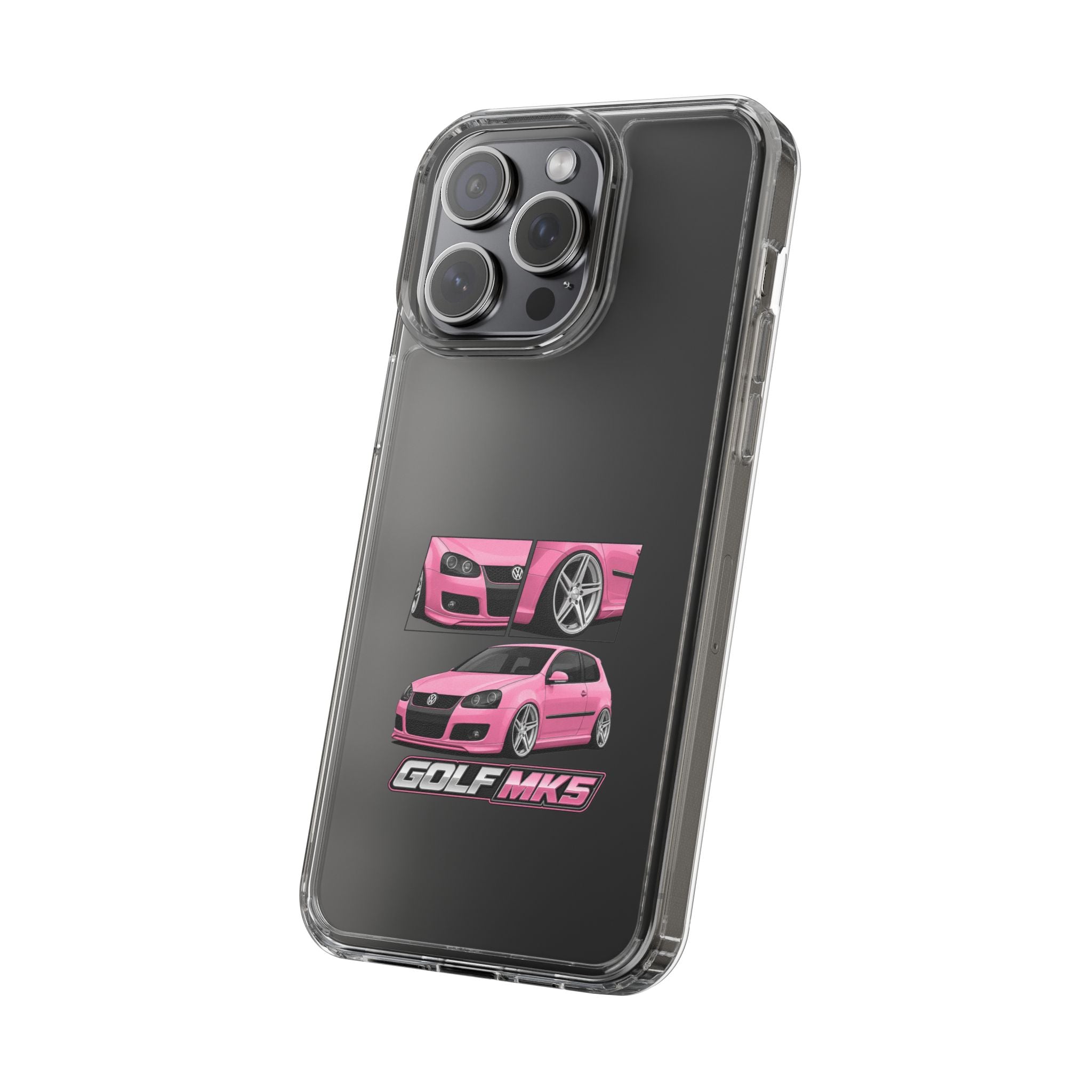 PINK MK5 GOLF PHONE CASE