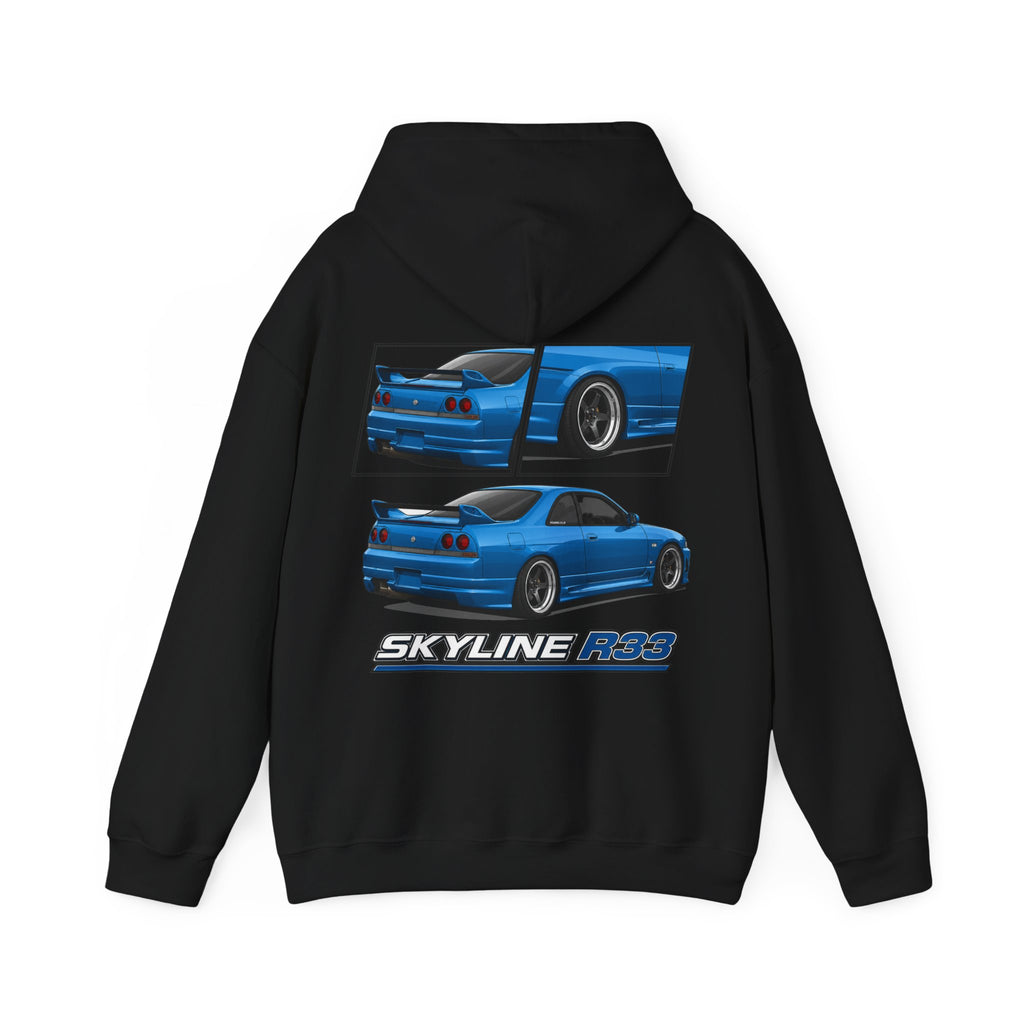 BLUE SKYLINE R33 JUMPER