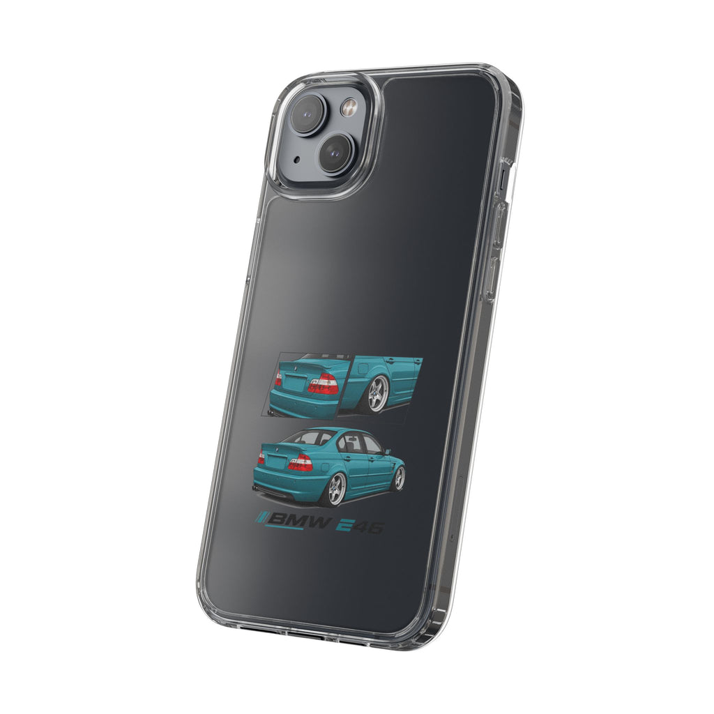 TURQUOISE BMW E46 PHONE CASES