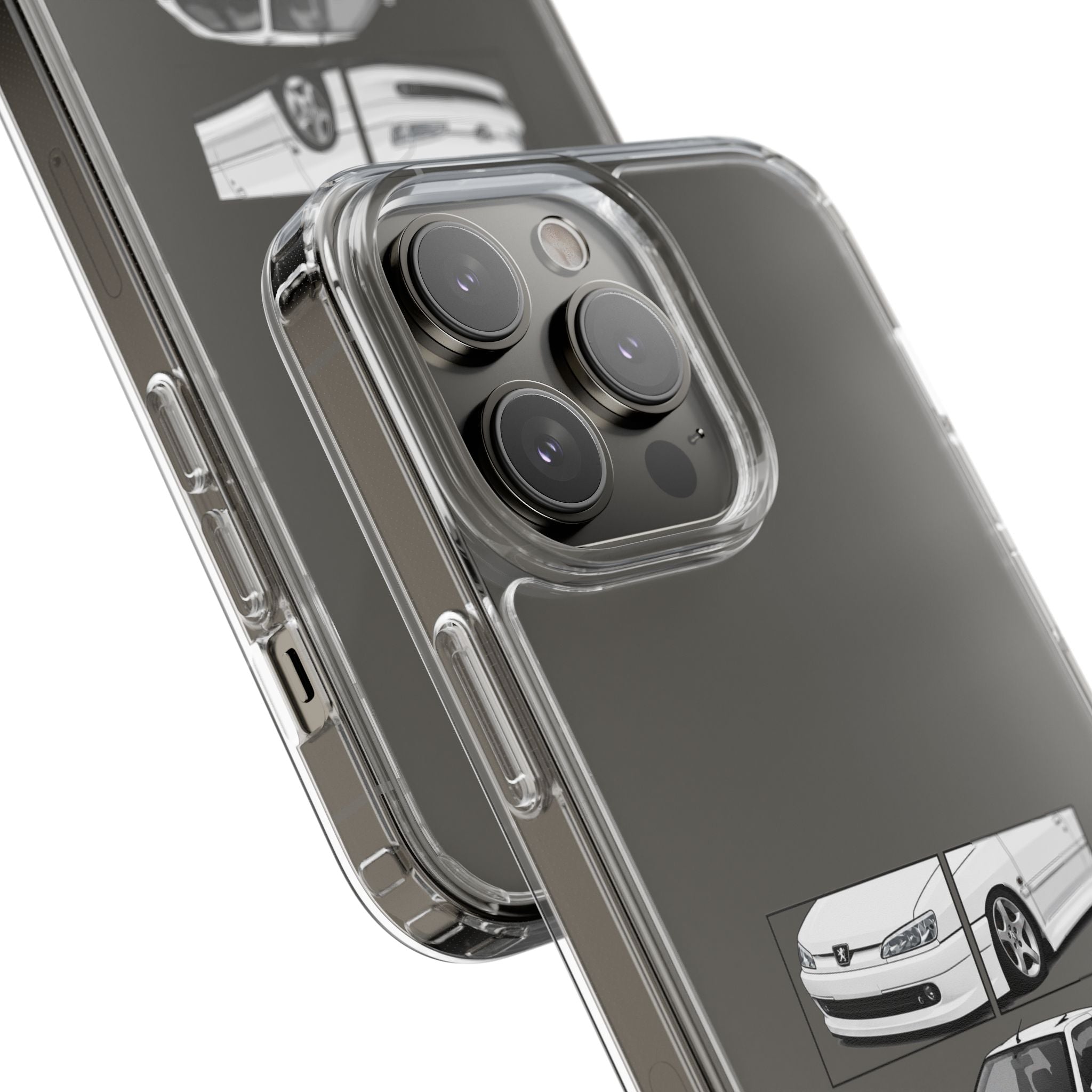 WHITE DTURBO PHONE CASES