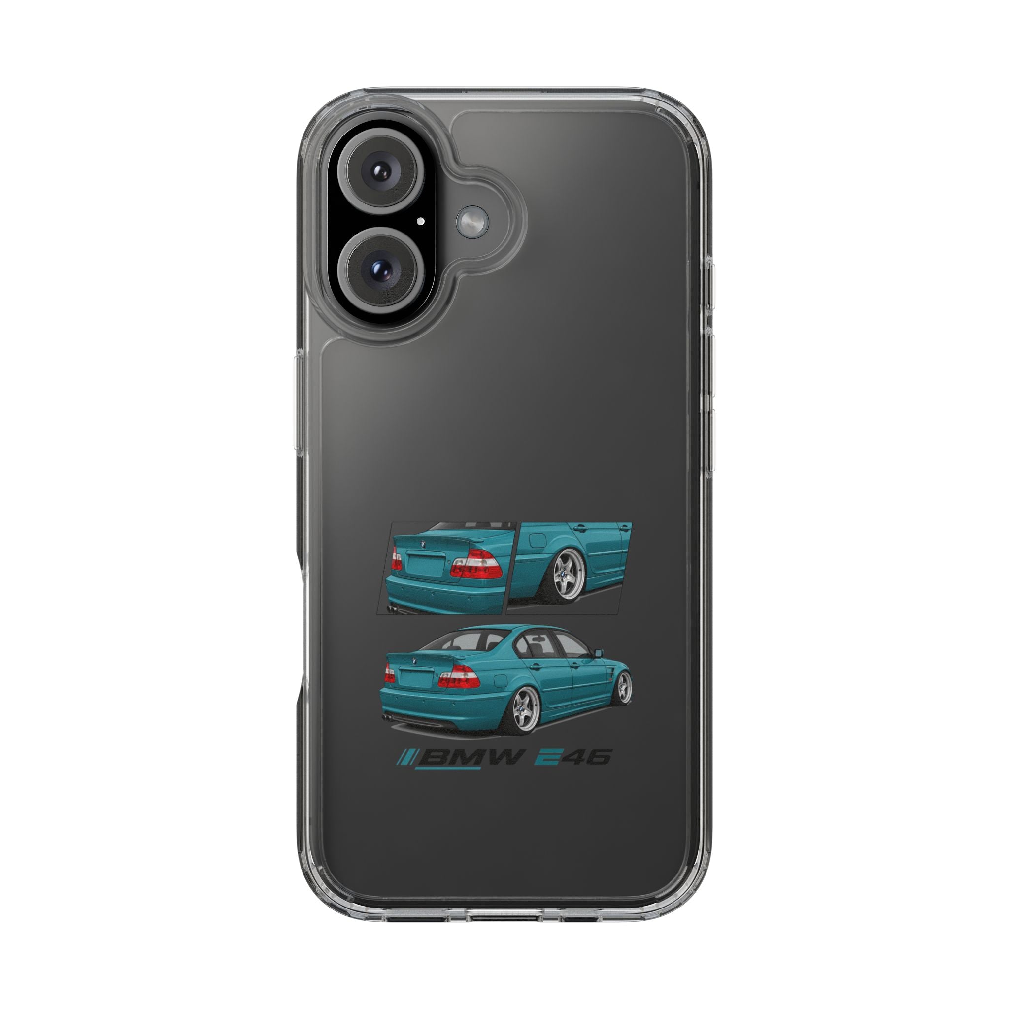 TURQUOISE BMW E46 PHONE CASES