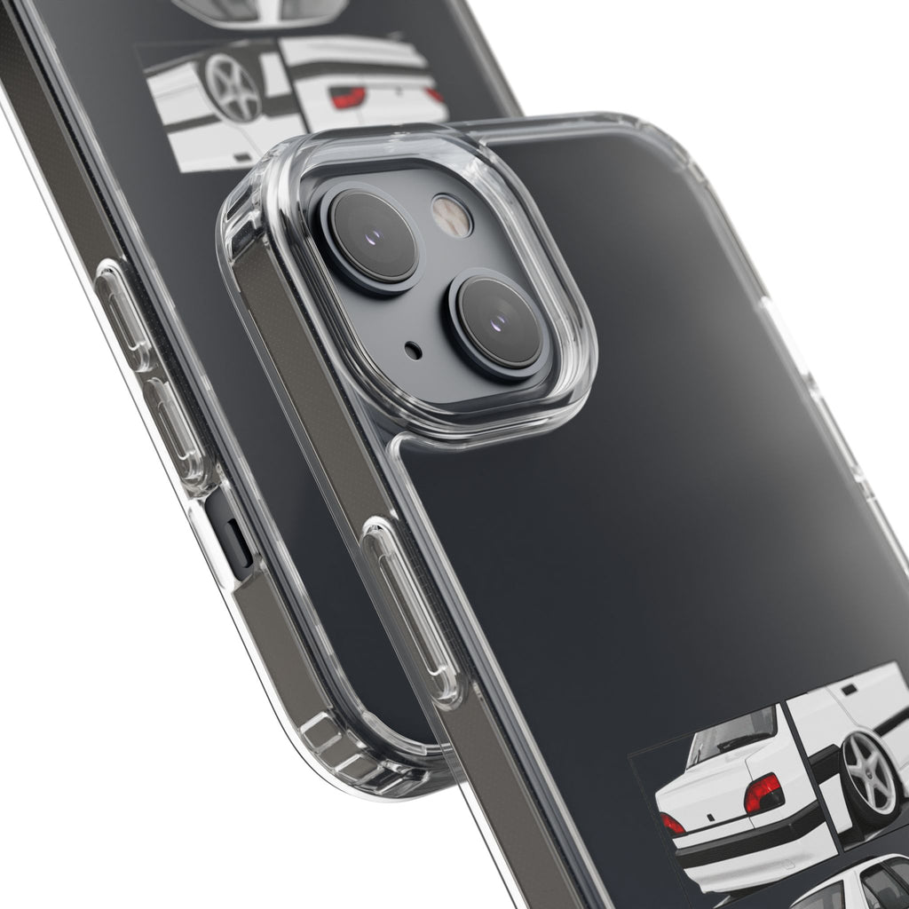 WHITE 306 SEDAN PHONE CASES