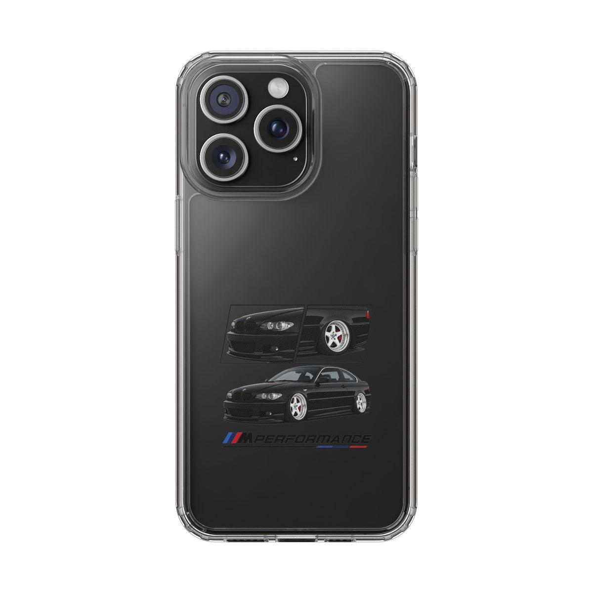 BLACK BMW E46 PHONE CASES